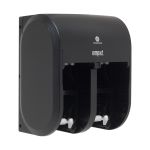 Compact Quad® 4-Roll Coreless High-Capacity Toilet Paper Dispenser, Black